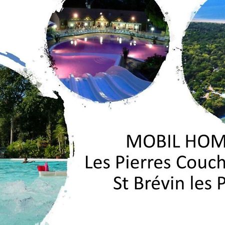 Mobil Home Les Pierres Couchees 4* St Brevin Les Pins Saint-Brévin-les-Pins Exterior foto